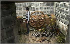 Zabierz wiszącą po lewej czapkę kapitańską - Chatka na bagnach - Luizjana (cz. 2) - Opis przejścia - 22.10.2009 - Art of Murder: Karty Przeznaczenia - poradnik do gry