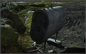 Wyjdź na zewnątrz i maszeruj do cysterny z tyłu budki - Fort - Maine (cz. 1) - Opis przejścia - 24.10.2009 - Art of Murder: Karty Przeznaczenia - poradnik do gry