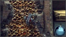 Jak ostatni skrzydlaty przeciwnik zginie, podążamy za olbrzymim gigantem, kroczącym ulicami miasta [1] - Ulice miasta | Opis przejścia Darksiders - Darksiders - poradnik do gry