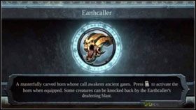 Teraz czas wrócić do Vulgrima [1] i odebrać nagrodę - róg Earthcaller [2] - The Crossroads | Opis przejścia Darksiders - Darksiders - poradnik do gry