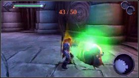 Wojna jest otruty [1] i podczas trwania walki, cały czas traci punkty zdrowia - The Choking Grounds (2) | Opis przejścia Darksiders - Darksiders - poradnik do gry