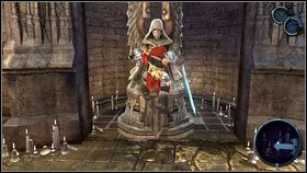 Idziemy z nim prosto do końca korytarza [1] - Twilight Cathedral (1) | Opis przejścia Darksiders - Darksiders - poradnik do gry