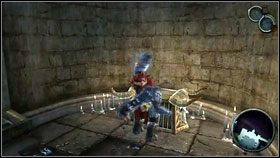 Idąc dalej otwieramy drzwi na taras [1] - Twilight Cathedral (1) | Opis przejścia Darksiders - Darksiders - poradnik do gry