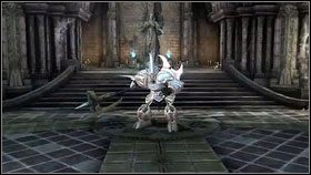 Gdy przeskoczymy doły z lawą [1] , rozpocznie się walka - Twilight Cathedral (1) | Opis przejścia Darksiders - Darksiders - poradnik do gry