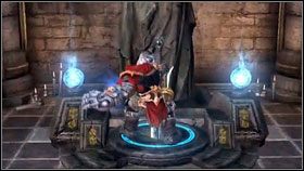 Jak tylko broń demona zaświeci się [1] , odskakujemy w tył - Twilight Cathedral (1) | Opis przejścia Darksiders - Darksiders - poradnik do gry
