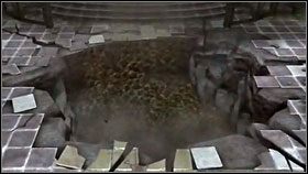 Leżącą bombę [1] rzucamy w wiszący niedaleko posąg - Twilight Cathedral (2) | Opis przejścia Darksiders - Darksiders - poradnik do gry