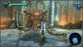 Idziemy korytarzem w dół i zabijamy napotkanych przeciwników - Twilight Cathedral (2) | Opis przejścia Darksiders - Darksiders - poradnik do gry