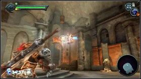 Wciskamy prawy analog, żeby wejść w tryb celowania [2] - Twilight Cathedral (2) | Opis przejścia Darksiders - Darksiders - poradnik do gry