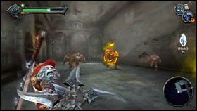 Zza ściany zaatakują nas potwory dowodzone przez demona trucizny [1] - The Jailer | Opis przejścia Darksiders - Darksiders - poradnik do gry