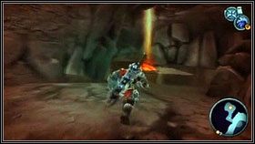 Żeby dojść do pierwszego portalu, odwracamy się o 180 stopni i płyniemy cały czas prosto - Drowned Pass | Opis przejścia Darksiders - Darksiders - poradnik do gry