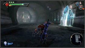 Gdy filmik się skończy, idziemy cały czas na północ, do miejsca zaznaczonego na mapie [1] - Griever | Opis przejścia Darksiders - Darksiders - poradnik do gry