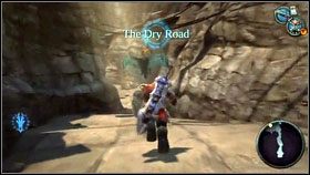 Wracamy z powrotem i idziemy dalej tunelem [1] - Griever | Opis przejścia Darksiders - Darksiders - poradnik do gry