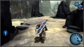 Używamy Chronomancera [1] i ponownie biegniemy na skalną drogę przed nami [2] - The Ashlands (1) | Opis przejścia Darksiders - Darksiders - poradnik do gry