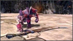 Tworzy falę ognia wokół siebie, szarżuje i strzela błękitnymi kulami [1] - The Ashlands (3) | Opis przejścia Darksiders - Darksiders - poradnik do gry