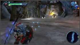 Możemy teraz wjechać do tunelu na północy [1] - The Ashlands (4) | Opis przejścia Darksiders - Darksiders - poradnik do gry