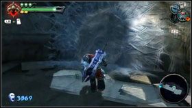 Zabijamy kolejnych napotkanych przeciwników [1] i skręcamy w lewo [2] - Iron Conopy (1) | Opis przejścia Darksiders - Darksiders - poradnik do gry