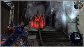 Zabijając demoniczne macki docieramy do kolejnego mechanizmu [1] - Iron Conopy (2) | Opis przejścia Darksiders - Darksiders - poradnik do gry