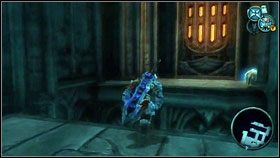 Uderzamy kryształ przed nami, a następnie wybieramy północne drzwi [1] - The Black Throne (1) | Opis przejścia Darksiders - Darksiders - poradnik do gry