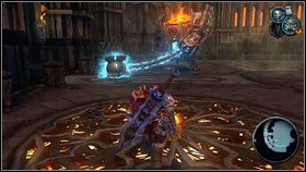 Potyczka jest prawie identyczna jak poprzednia - The Black Throne (4) | Opis przejścia Darksiders - Darksiders - poradnik do gry