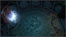 Pierwszą dziurę tworzymy na ścianie po lewej [1] - The Black Throne (4) | Opis przejścia Darksiders - Darksiders - poradnik do gry