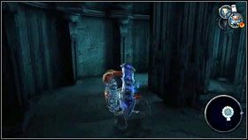 Podchodzimy do pierwszej dziury i używamy naładowanego Voidwalkera , żeby stworzyć trzeci portal [1] - The Black Throne (5) | Opis przejścia Darksiders - Darksiders - poradnik do gry
