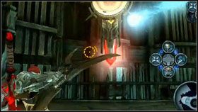 Zjeżdżamy windą na dół i w kolejnej komnacie idziemy w prawo - The Black Throne (6) | Opis przejścia Darksiders - Darksiders - poradnik do gry