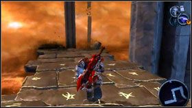 Idąc ścieżką przypominającą Serpents Holes [1] [2] , dojdziemy do Leviathans Drift , gdzie aktywujemy Mask of Shadows - Armageddon Blade (1) | Opis przejścia Darksiders - Darksiders - poradnik do gry