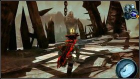 Gdy dojdziemy do przepaści, używamy Mask of Shadows oraz Abyssal Chain , żeby ją przeskoczyć [1] - Armageddon Blade (1) | Opis przejścia Darksiders - Darksiders - poradnik do gry