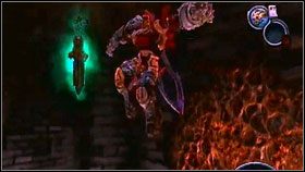 Gdy wskoczymy do dziury zrobionej przez zrzucony posąg, idziemy cały czas prosto - Soldier Artifact (1) | Sekrety Darksiders - Darksiders - poradnik do gry