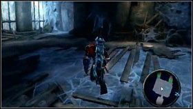 Idziemy do pomieszczenia, znajdującego się na zachód od miejsca potyczki z drugim dużym pająkiem - Champion Artifact i Overlord Artifact | Sekrety Darksiders - Darksiders - poradnik do gry