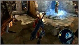 Stajemy przed Vulgrimem i odwracamy się w lewo - Abyssal Armor Pieces (1) | Sekrety Darksiders - Darksiders - poradnik do gry