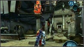 Z więzienia Samaela idziemy na południe aż do zrujnowanego budynku - Abyssal Armor Pieces (1) | Sekrety Darksiders - Darksiders - poradnik do gry