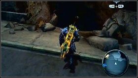 Idziemy do północno wschodniej części mapy i wchodzimy przez tunel do środka wysokiego budynku - Lifestones (2) | Sekrety Darksiders - Darksiders - poradnik do gry