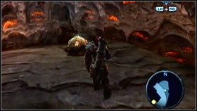 Na północno wschodniej ścianie skał otaczających pustynie, zobaczymy bryłę lodu [1] - Wrath Shards (2) | Sekrety Darksiders - Darksiders - poradnik do gry