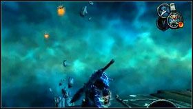 Idąc ścieżką przed siebie, zobaczymy po lewej stronie pomarańczowe haki - Wrath Shards (2) | Sekrety Darksiders - Darksiders - poradnik do gry