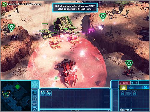 Transportowiec Kanea jest wyposażony w pole siłowe. - Beginning of the End | Prolog | Command & Conquer 4 Tyberyjski Zmierzch - Command & Conquer 4: Tyberyjski Zmierzch - poradnik do gry