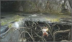 Po drugiej stronie dojdzie do walki z trzema przedstawicielami nowego typu przeciwników - Ścieżka Eosa (1) | Opis przejścia God of War III - God of War III - poradnik do gry