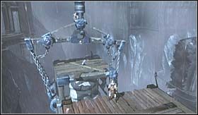 Podążaj nią do końca, po drodze eliminując nieumarłych, aż dotrzesz do wielkiego dźwigu [PS] - Olimpijska Cytadela (1) | Opis przejścia God of War III - God of War III - poradnik do gry