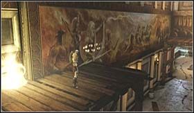 Wchodząc w posiadanie opisanych przed momentem butów, będziesz wstanie wbiec po pobliskiej ścianie, a następnie przedostać się na oddaloną półkę (wcześniej zapisując stan gry) - Olimpijska Cytadela (2) | Opis przejścia God of War III - God of War III - poradnik do gry