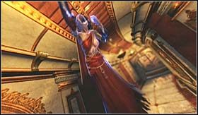 Dalsza droga prowadzi do długiego i wąskiego korytarza, w trakcie którego dojdzie do pojawienia się nowego typu przeciwnika - syren - Ogień Olimpijski CD | Opis przejścia God of War III - God of War III - poradnik do gry