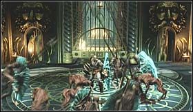 Już na samym początku nowego etapu dojdzie do walki - Komnata Posejdona | Opis przejścia God of War III - God of War III - poradnik do gry