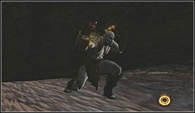Po kilku uderzeniach, zostaniesz przechwycony przez Kronosa i znajdziesz się na jego dłoni - Jamy Tartaru i Kronos (2) | Opis przejścia God of War III - God of War III - poradnik do gry
