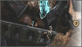 Gdy ten zostanie przerwany, odpali się kolejny QTE, wymagający od Ciebie dwukrotnego wciśnięcia podstawowych przycisków - Jamy Tartaru i Kronos (2) | Opis przejścia God of War III - God of War III - poradnik do gry