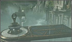 Podejdź do pierwszego mechanizmu i zadziałaj na nim - Górne Ogrody CD | Opis przejścia God of War III - God of War III - poradnik do gry