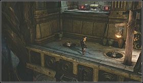 Nim jednak skorzystasz z butów Hermesa, przejdź dostępną kładką do samego końca - Jaskinie CD (2) | Opis przejścia God of War III - God of War III - poradnik do gry