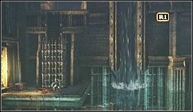 Następnie skieruj się w stronę, którą już częściowo zwiedziłeś, prowadzącą do zatopionego pomieszczenia (po drodze mijając miejsce do zapisu stanu gry) - Jaskinie CD (3) | Opis przejścia God of War III - God of War III - poradnik do gry