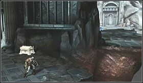Po przeteleportowaniu się na górę, w pierwszej kolejności pójdź w lewo - Sędziowie Świata Podziemi CD | Opis przejścia God of War III - God of War III - poradnik do gry