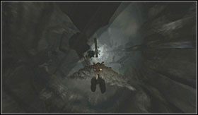 Gdy ta dobiegnie końca, dojdzie do ostatnie sekwencji lotu podczas gry (frunąć będziesz krótko, przez co nie natkniesz się na specjalne trudności) - Sędziowie Świata Podziemi CD | Opis przejścia God of War III - God of War III - poradnik do gry