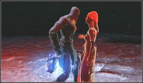 Idąc dalej przed siebie, dotrzesz do po raz kolejny do brutalnie zamordowanej rodziny - Ciemność | Opis przejścia God of War III - God of War III - poradnik do gry