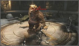 NOKAUT: zadanie bardzo łatwe, możliwe do ukończenia już podczas pierwszego podejścia - Wyzwania w God of War III | Podstawy i porady - God of War III - poradnik do gry